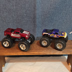 Hot Wheels Monster Trucks Race Bundle Crush Cars Diecast Y2K Mixed with Demo Car
