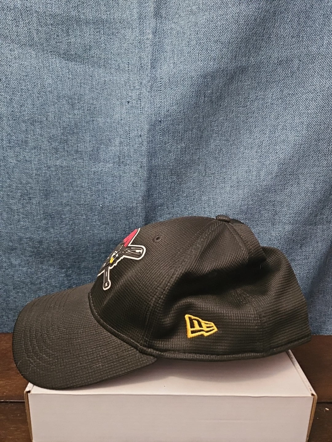 New Era 39THIRTY Pittsburgh Pirates Diamond Era Hat M/L | MLB Black Stretch