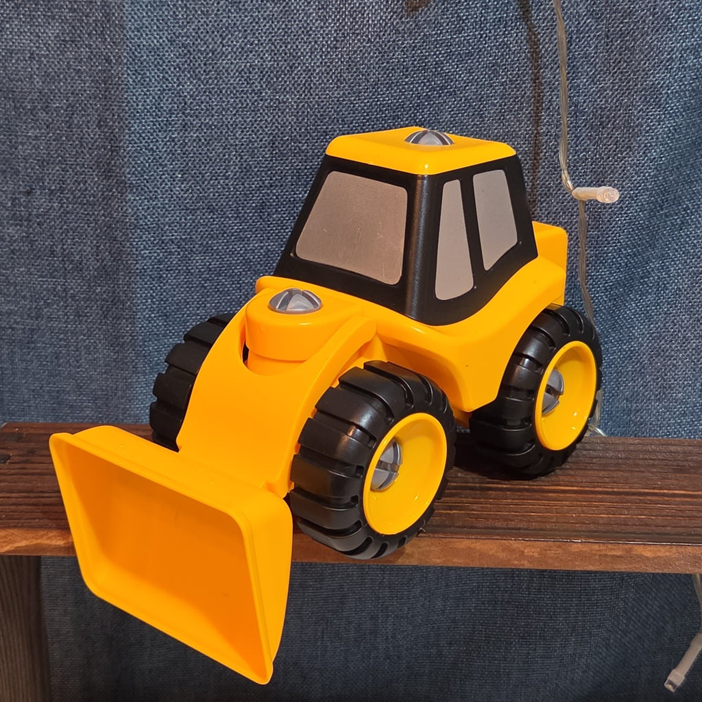 Union Labor Construction Tractor Front Loader Take Apart STEM Toy