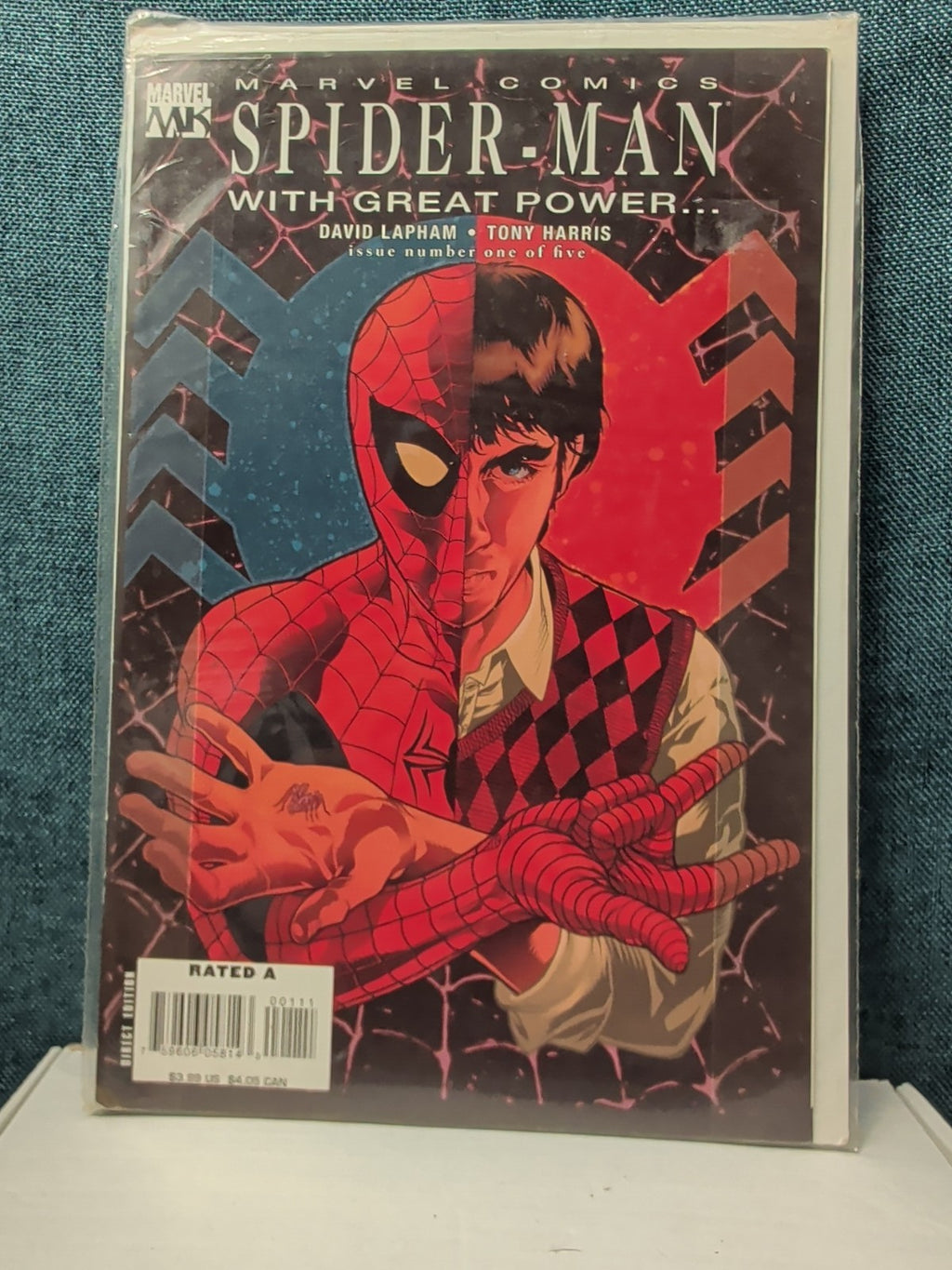 Spider-Man With Great Power #1 2008 Tony Harris Art Peter Parker Good Condition
