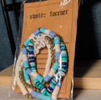 Swiftie Forever 5-Piece Beaded Bracelet Set Eras Tour Y2K NWT