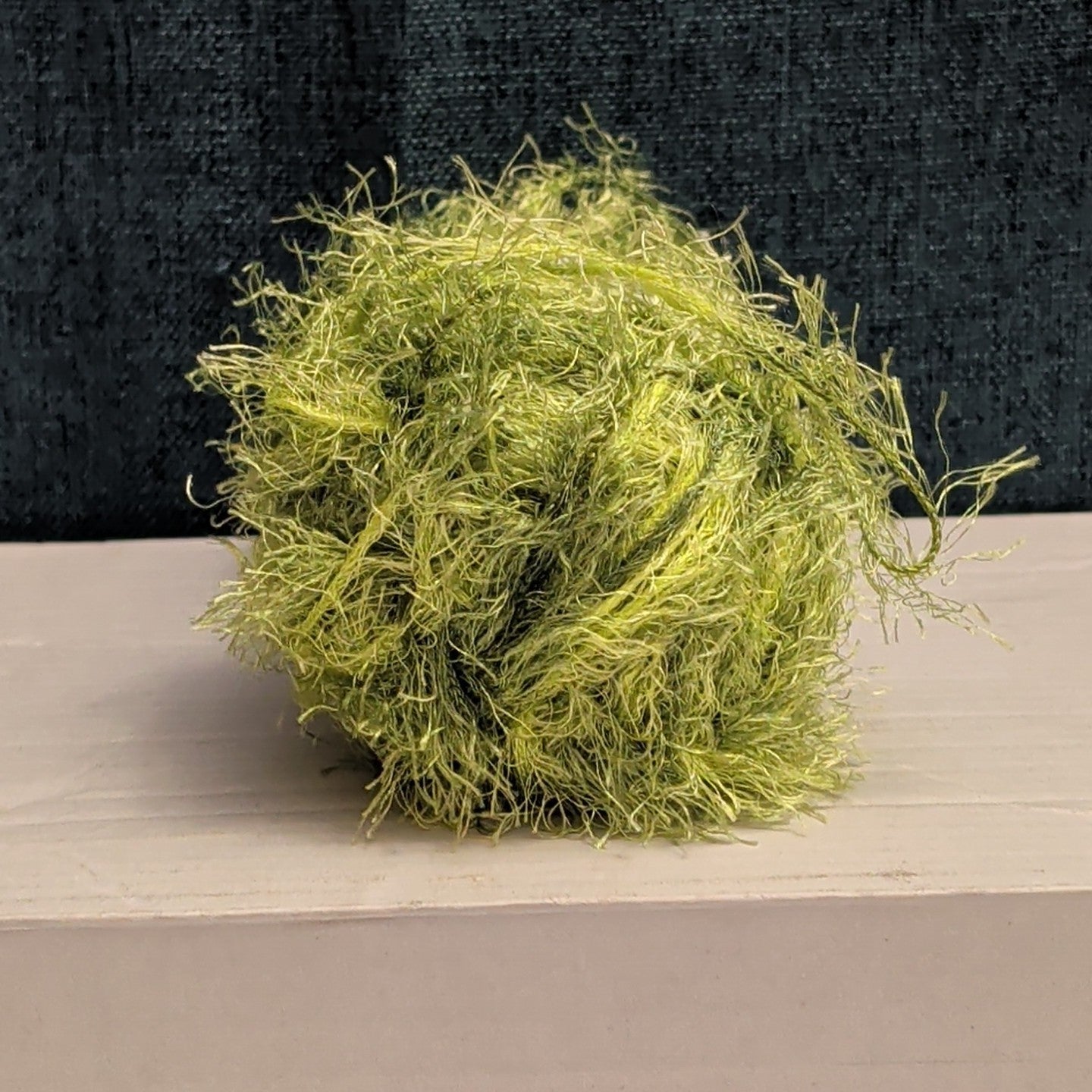 Red Heart Foxy Eyelash Yarn Lime Green