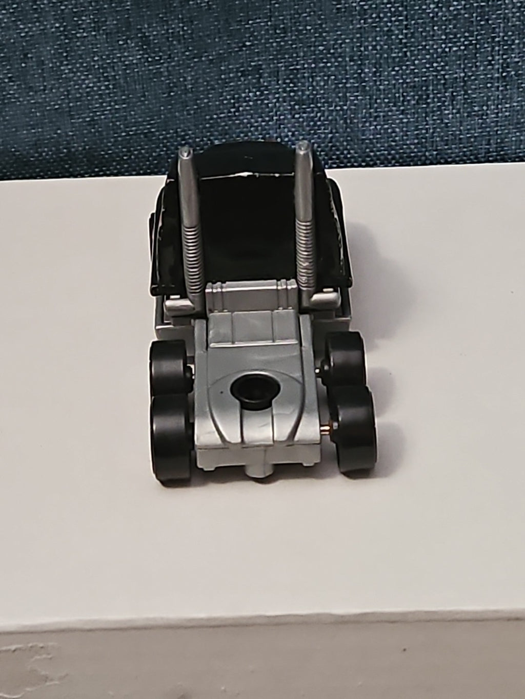 Hot Wheels Semi Truck Cab | Track Stars Black & Orange Racing Hauler