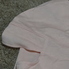 Blush Pink Midi Dress Full Zip Cutout Short Sleeve Bodycon XXL