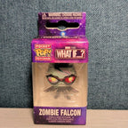 Funko Pocket POP Keychain Zombie Falcon Marvel What If Vaulted in Box