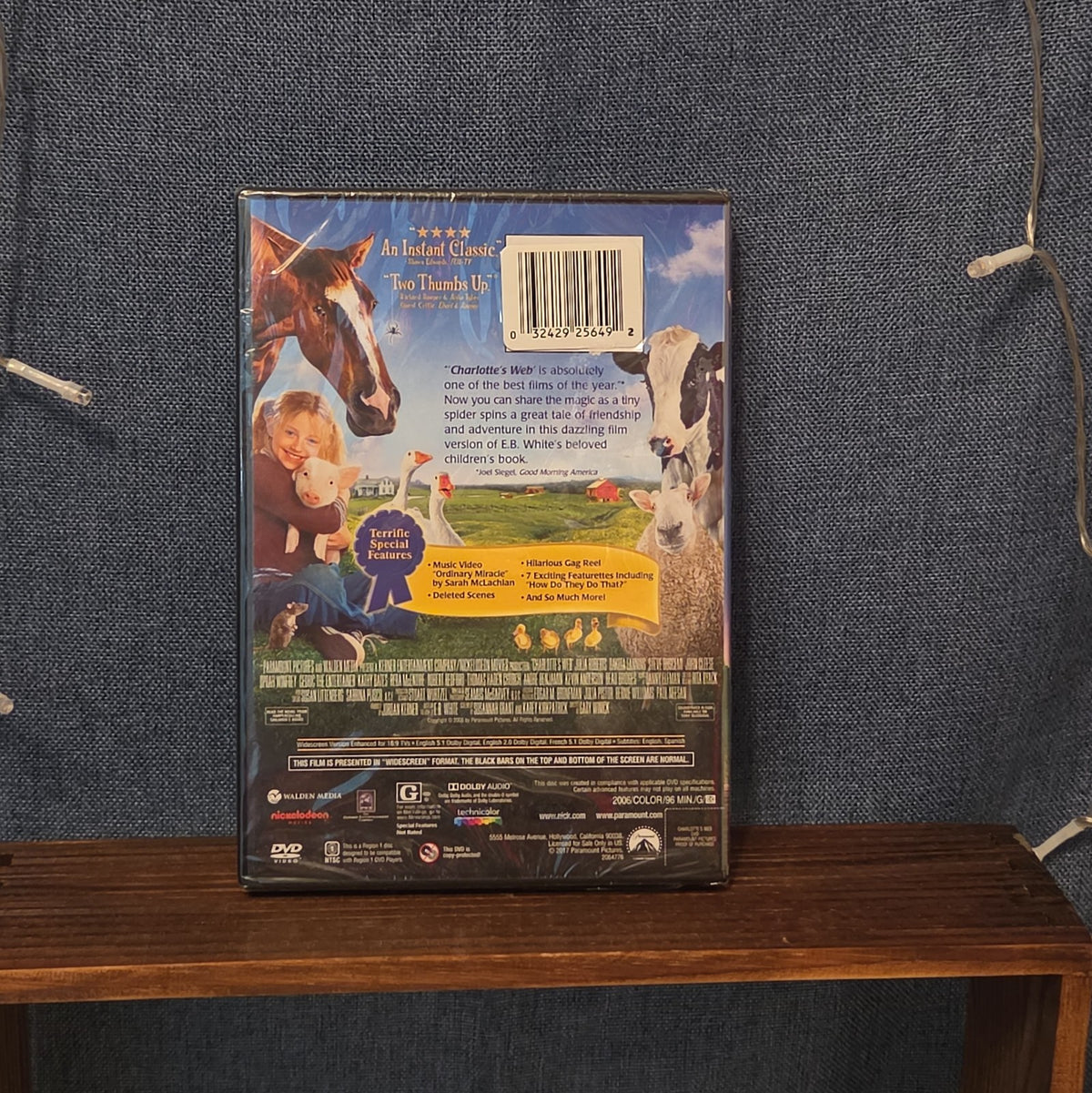 Paramount Charlotte's Web DVD Widescreen 2006