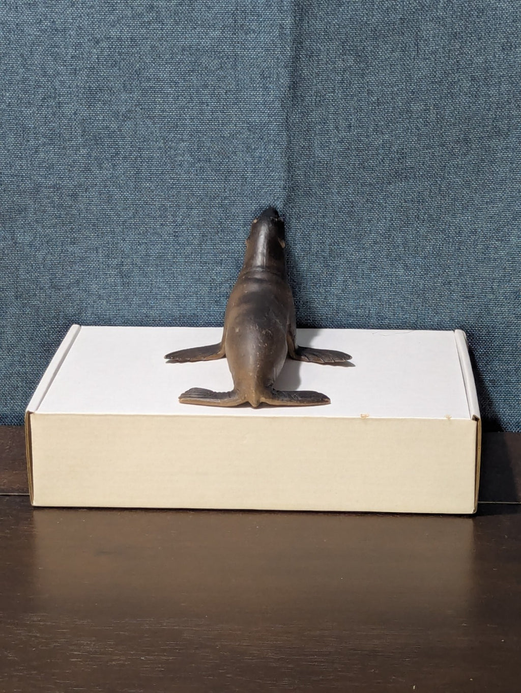 Vintage S.H. Sea Lion Figure | Realistic Ocean Animal Toy | Articulated Neck