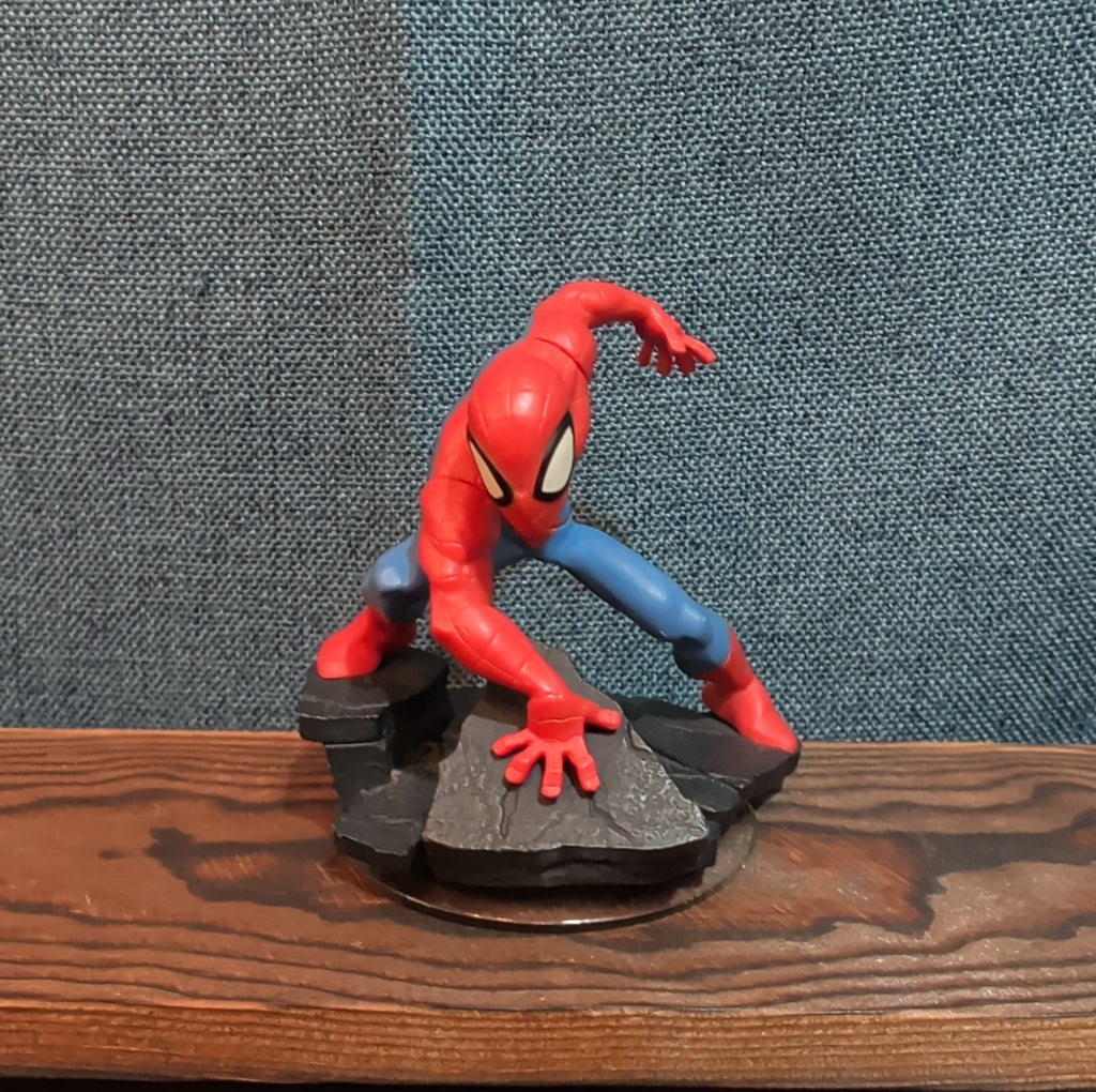 Disney Infinity 2.0 Spider-Man Black Red Suit 2 Figure Lot PVC Loose