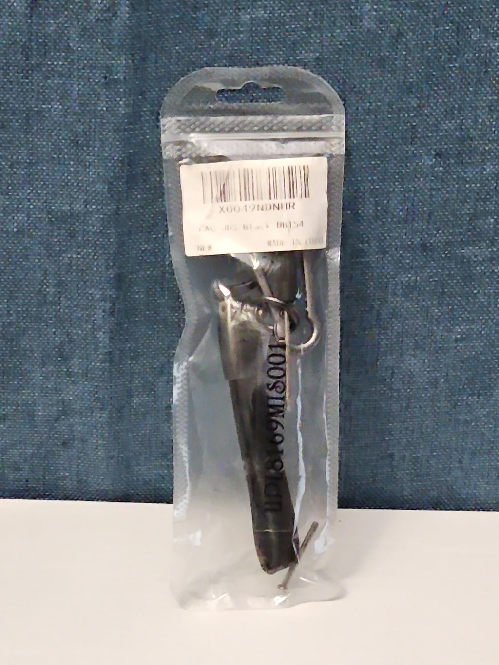 Genuine Leather GMC Car Keychain Set | Black Metal Key Ring Screwdriver Included