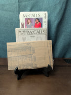 UNCUT McCall's M7652 (MP591) Pattern | Slimming Color Block Knit Dress Size 8-16