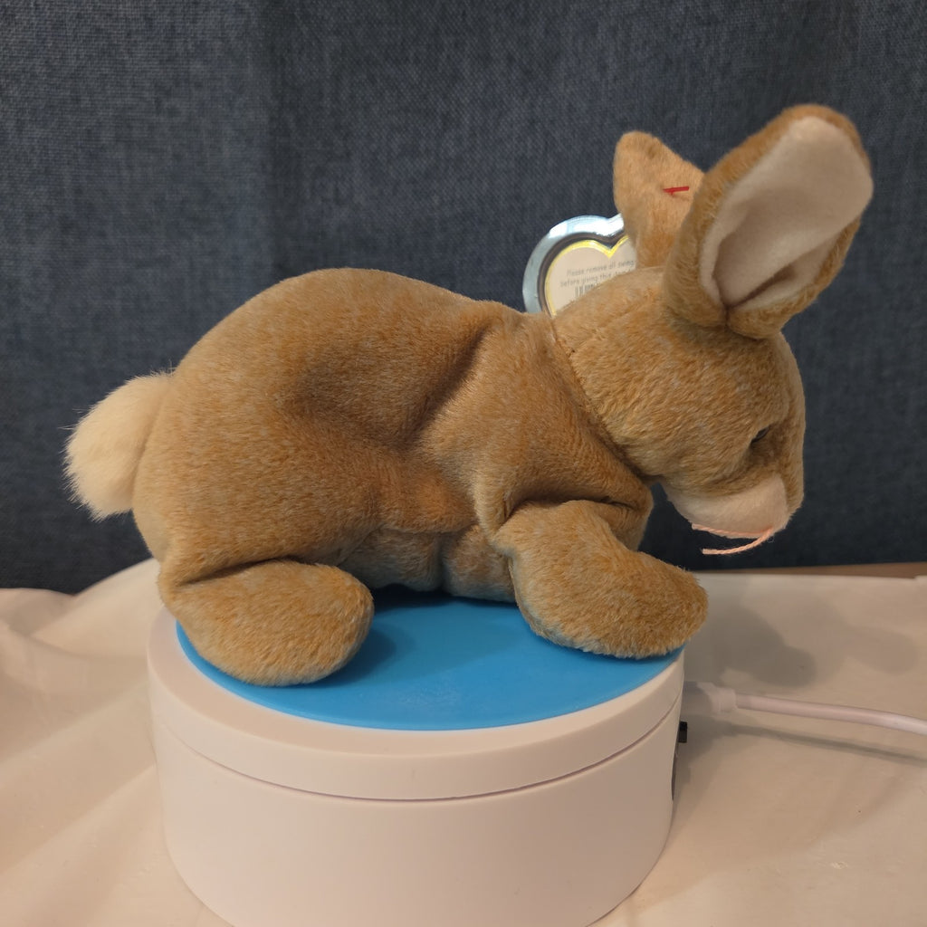 Ty Beanie Baby Nibbly Bunny Rabbit Plush 1999 NWT Hard Tag Protector