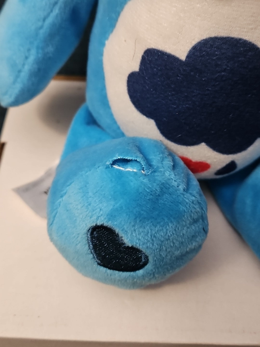 Care Bears Grumpy Bear Plush 11' Basic Fun Blue Cloud | NWT Read Condition Tear