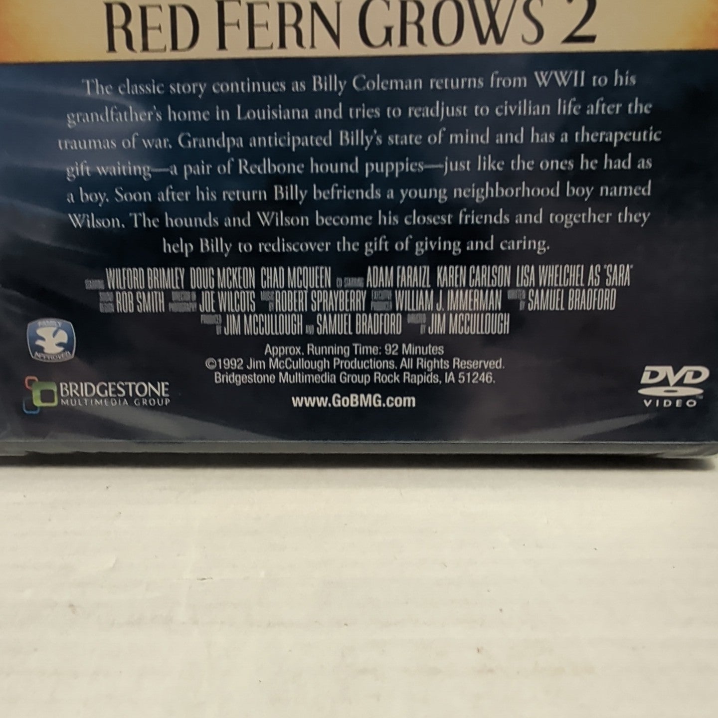Where the Red Fern Grows 1 & 2 DVD Double Feature NEW SEALED