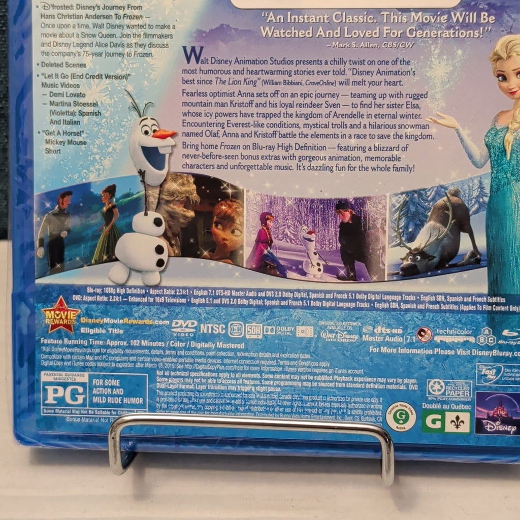 Disney Frozen Blu-ray DVD Digital Collector's Edition Brand New Factory Sealed