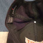 Bulleit Frontier Whiskey Hat Cap Sportsman Charcoal Black Strapback
