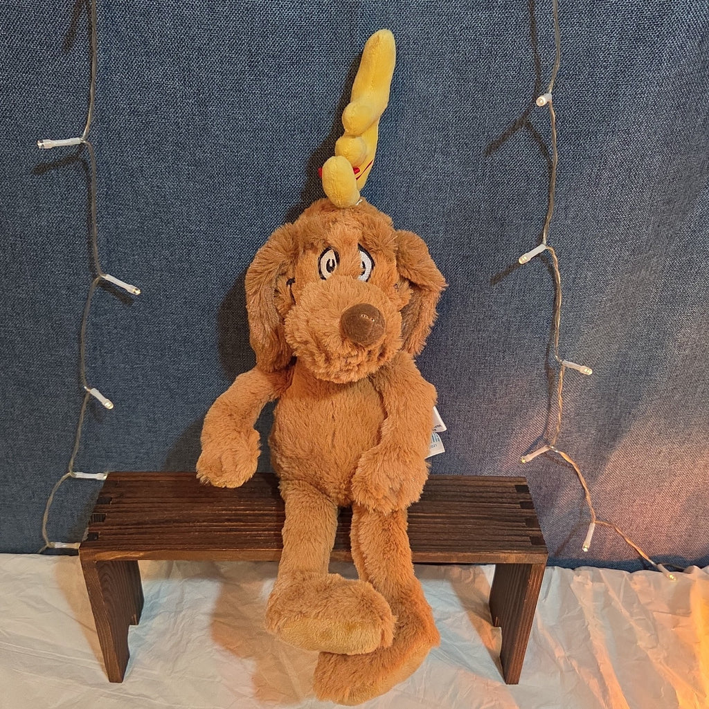 Aurora Dr Seuss Max Dog Grinch Antler Plush