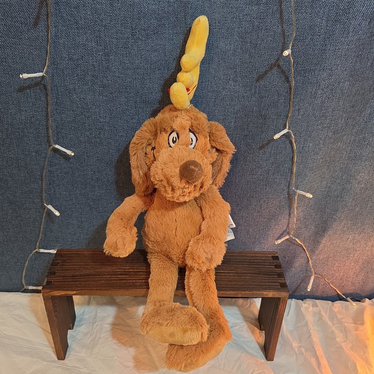 Aurora Dr Seuss Max Dog Grinch Antler Plush