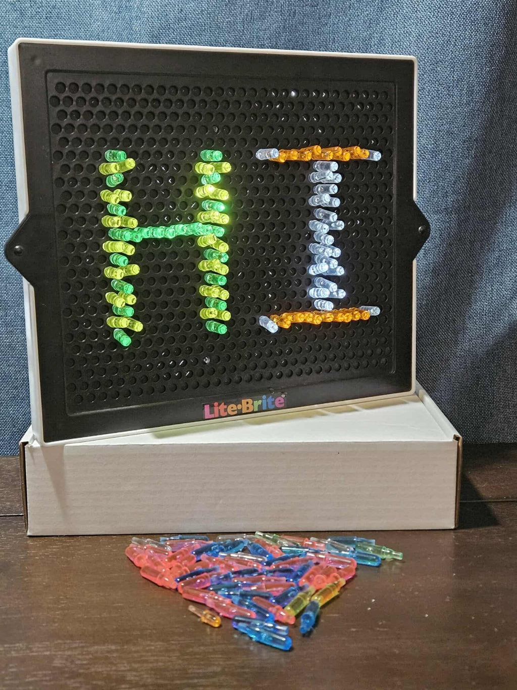 Lite Brite Ultimate Classic Basic Fun | LED Light Up Toy | Retro Style Peg Art