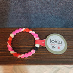 Lokai Breast Cancer Awareness Pink Silicone Bracelet Size S
