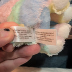 Ty Beanie Boos Heather Uni-Kitty 6" Plush Pastel Rainbow