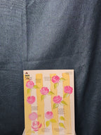 Set of 3 FolkArt One Stroke Painting Worksheet Packs | Flowers #4219 | Reusable