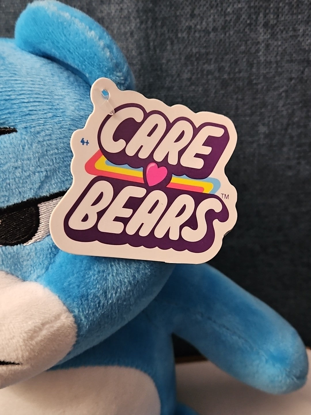 Care Bears Grumpy Bear Plush 11' Basic Fun Blue Cloud | NWT Read Condition Tear