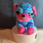 Zuru CoCo Surprise Neon Cone Poppy The Dog Blue & Pink Plush W/ Surprise Inside