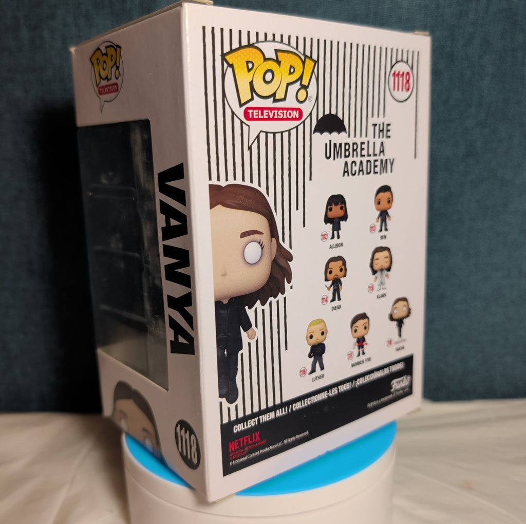 Funko Pop Television Umbrella Academy Vanya 1118 Vinyl Figure in Box w Protector