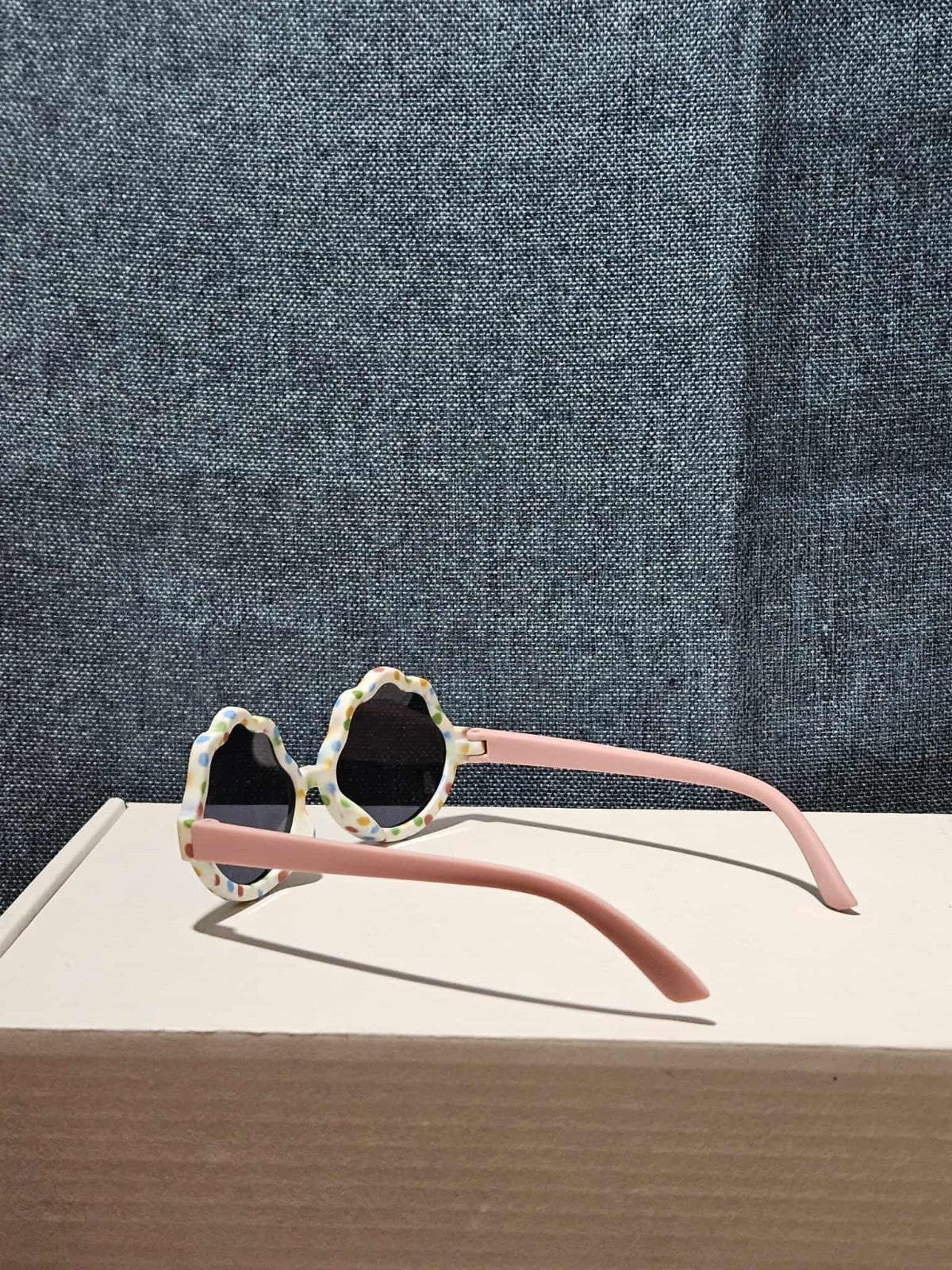 Fynn & Riley Toddler Girls Sunglasses Flower Polka Dot 100% UV Protection NEW