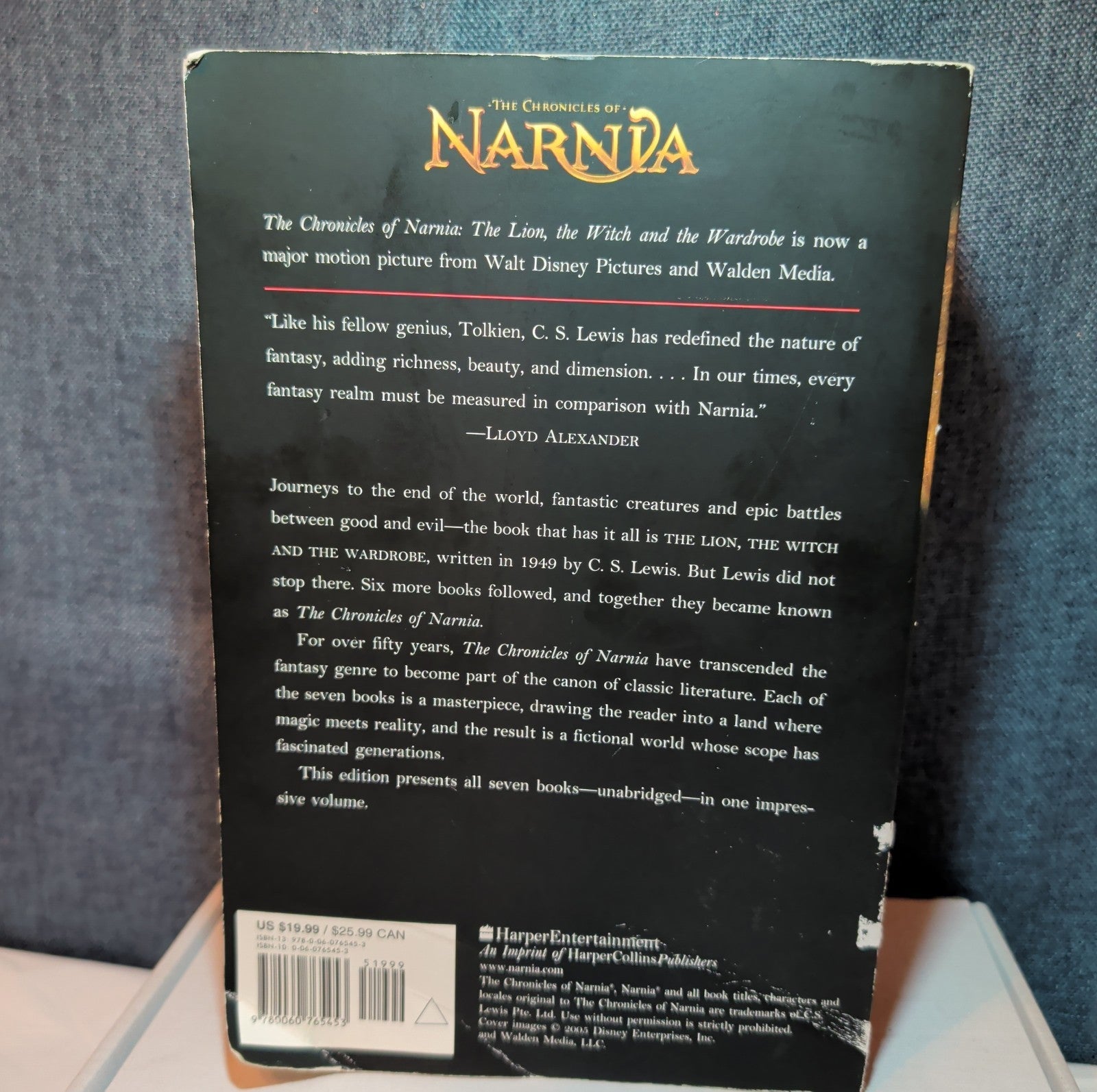 The Chronicles of Narnia Complete 7 Book Omnibus Paperback C.S. Lewis 2005