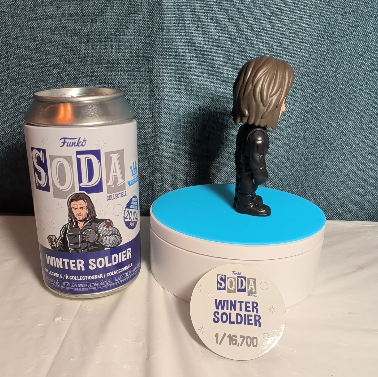 Funko Soda Winter Soldier Marvel MCU Vinyl Figure 1/16,700 w Can
