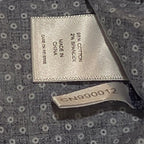 New York & Company Blouse Blue Polka Dot Button Down Office Wear Used Size L