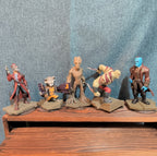 Disney Infinity 2.0 Guardians Galaxy 5 Figure Lot PVC Loose