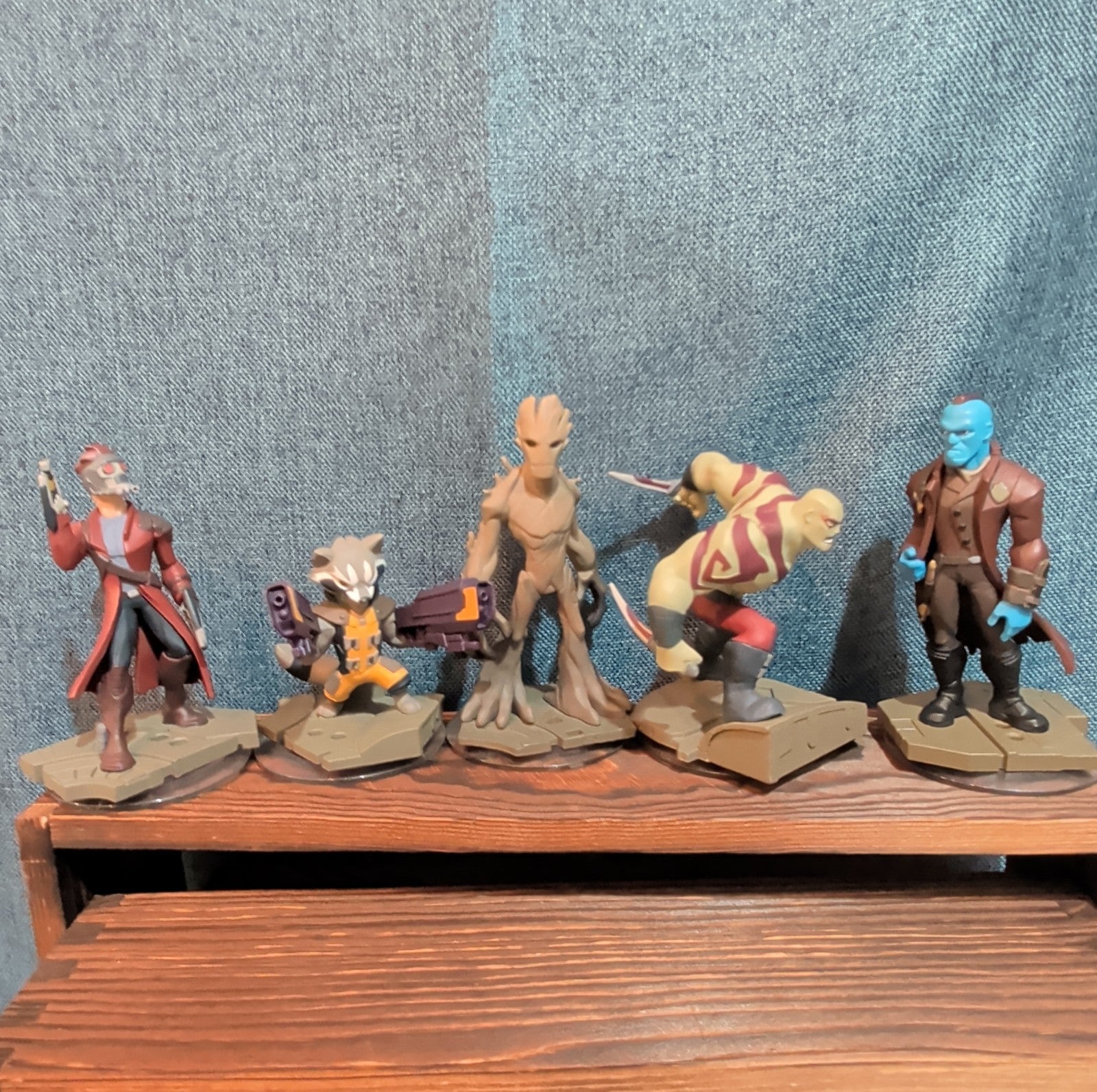 Disney Infinity 2.0 Guardians Galaxy 5 Figure Lot PVC Loose