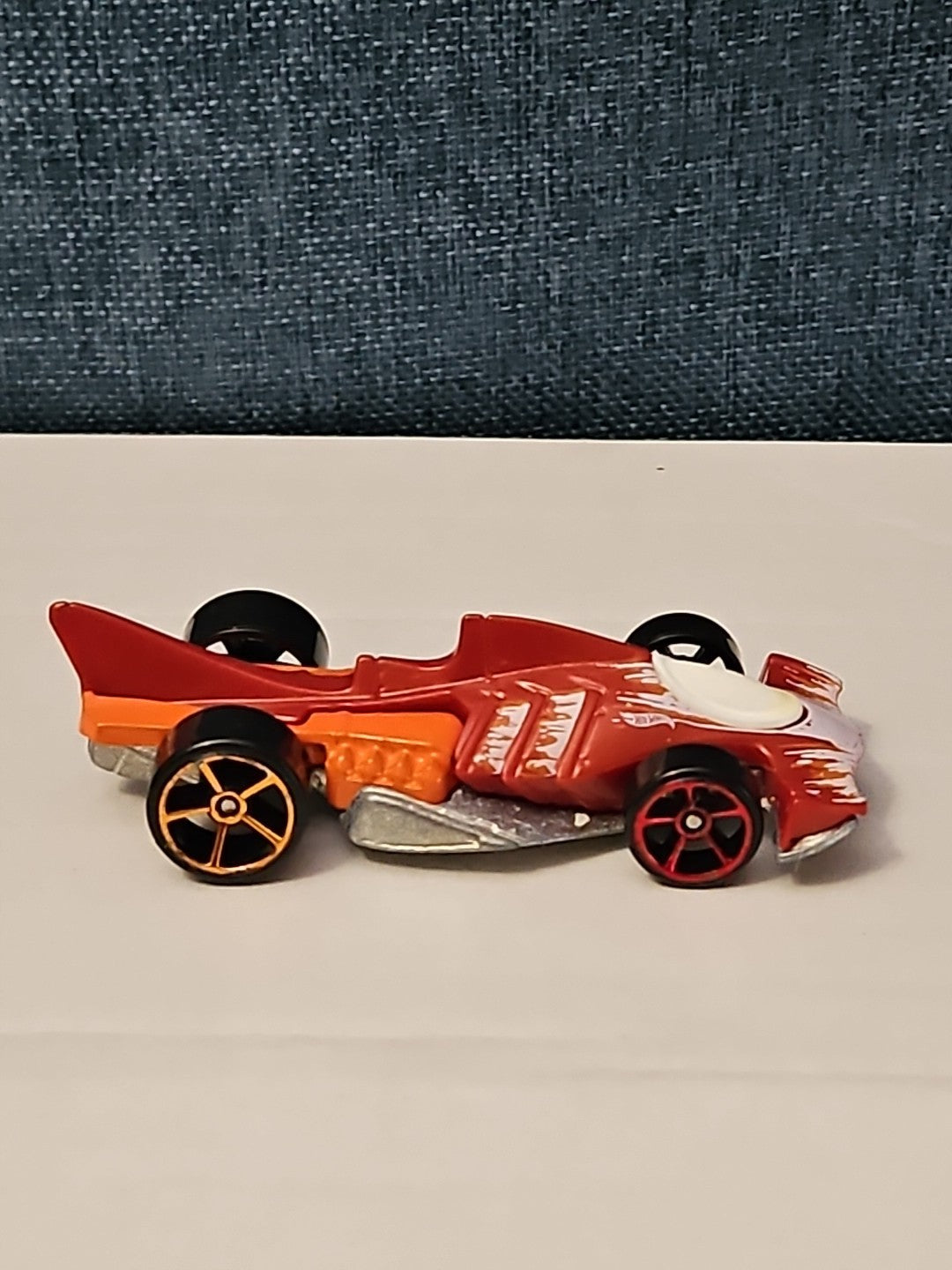 Hot Wheels Hammer Down | Red & Orange Turbine Dragster | Track Stars | Loose