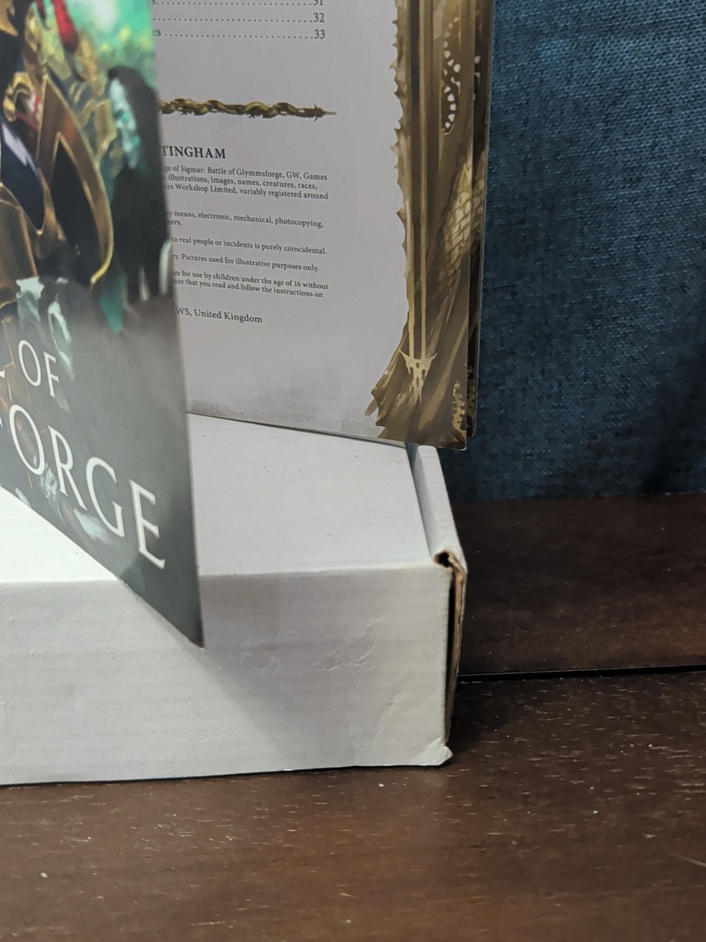 Warhammer Age Of Sigmar Battle Of Glymmsforge Book