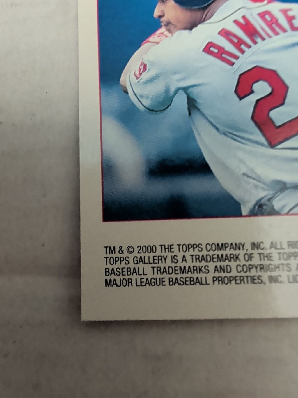 2000 Topps Gallery - Masters of the Game Manny Ramirez #114
