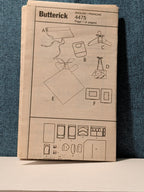 Butterick B4475 Pattern 2004 6 Baby Gifts Lovey Blanket Buddy Bib Hanger | UNCUT
