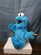 Sesame Street Cookie Monster Plush | 10” Hasbro Talking Figure with Cookie