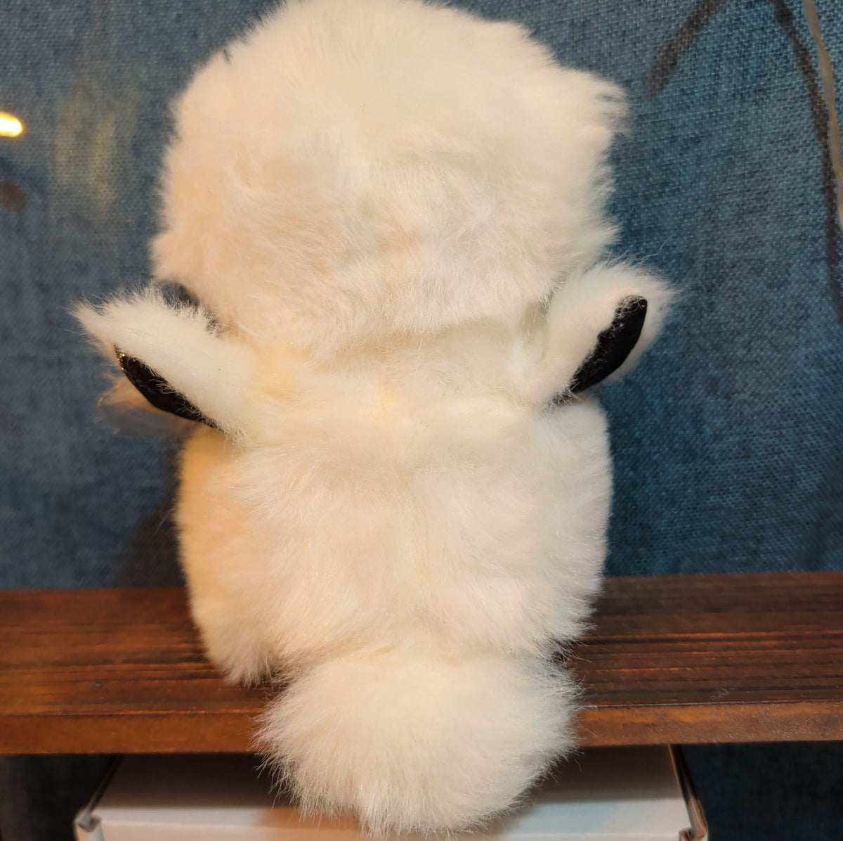 TY Beanie Boos Austin White Owl 6" Plush Gold Eyes Kawaii MWMTs