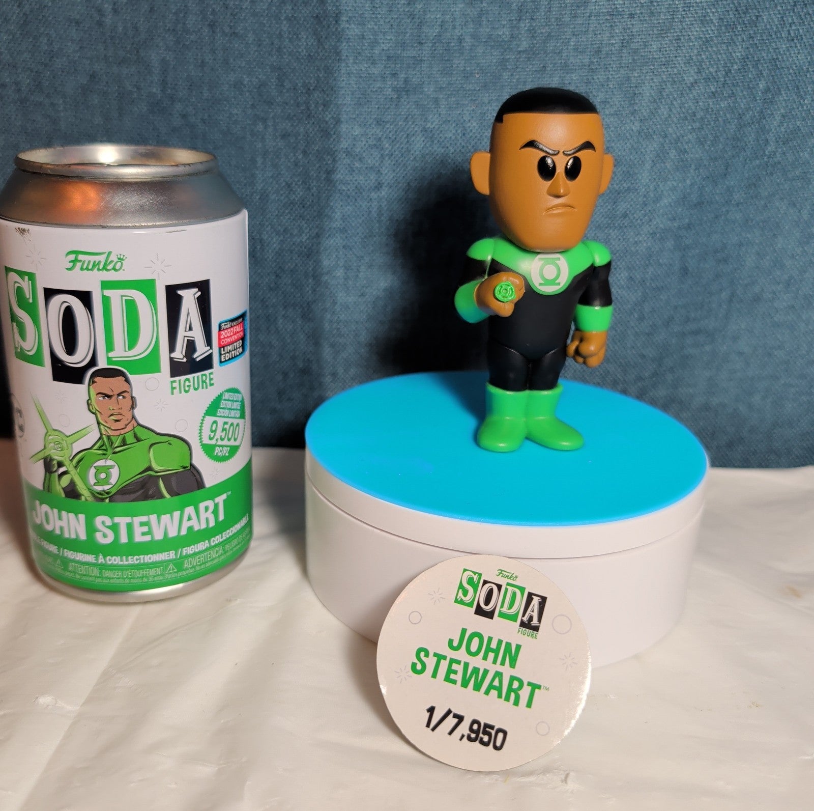 Funko Soda Green Lantern John Stewart Vinyl Figure NYCC 2022