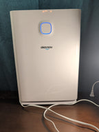 Okaysou AirMax 10L Pro Air Purifier HEPA 5-Stage 1000sq ft Room White Working