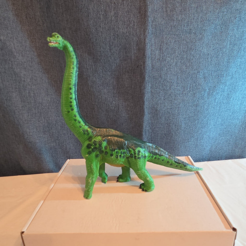 Vintage Safari Ltd Brachiosaurus 1996 Dinosaur Figure Long Neck Green Toy 11"