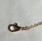 Layered Necklace Gold Tone Medallion Minimalist