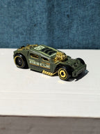 Hot Wheels Lethal Diesel | 2020 HW Rescue "Artichoke Green" | Matte & Gold
