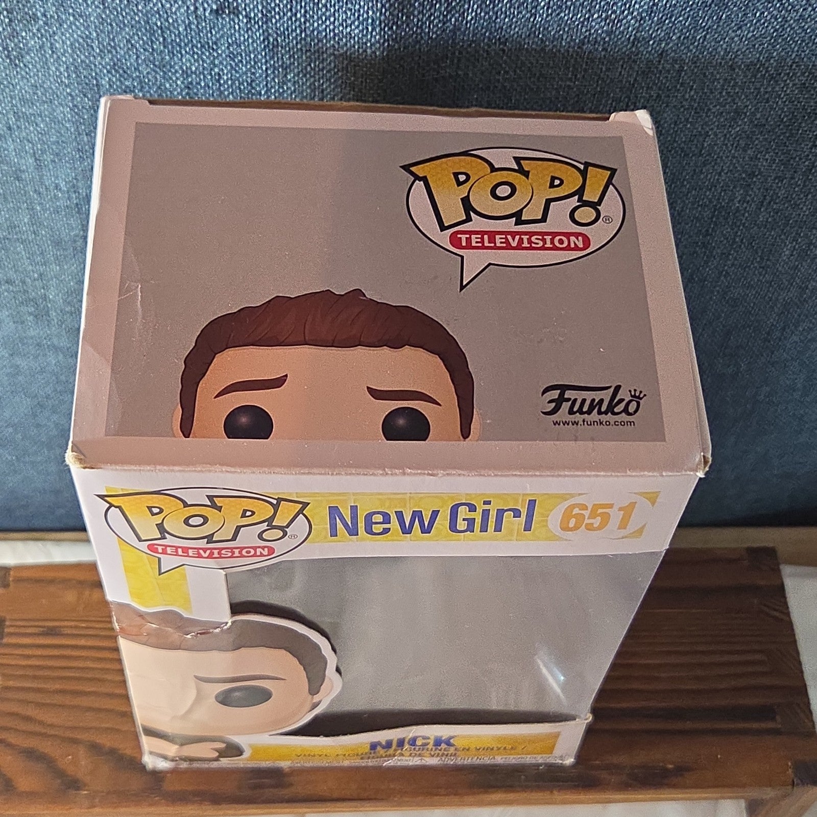 Funko Pop Television New Girl Nick 651 Vaulted Vinyl Figure 2018 With Protector