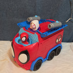 Spidey & His Amazing Friends Web Spinning Hauler Transforming Vehicle 3 In 1