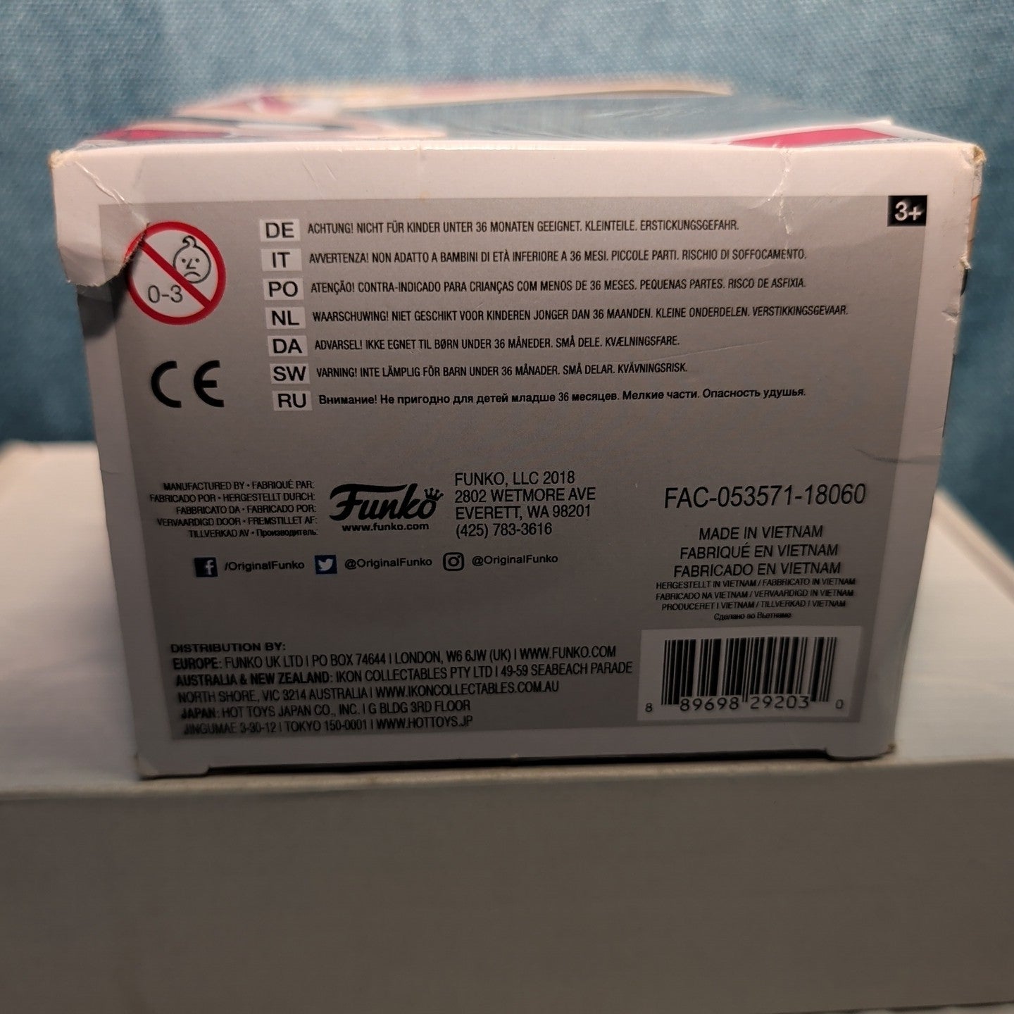 Funko Pop Jack-Jack Incredibles 2 #367 Disney Pixar Figure in Box With Protector