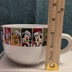 Disney Christmas Jumbo Mug Mickey Minnie Donald Goofy Pluto Galerie Oversized