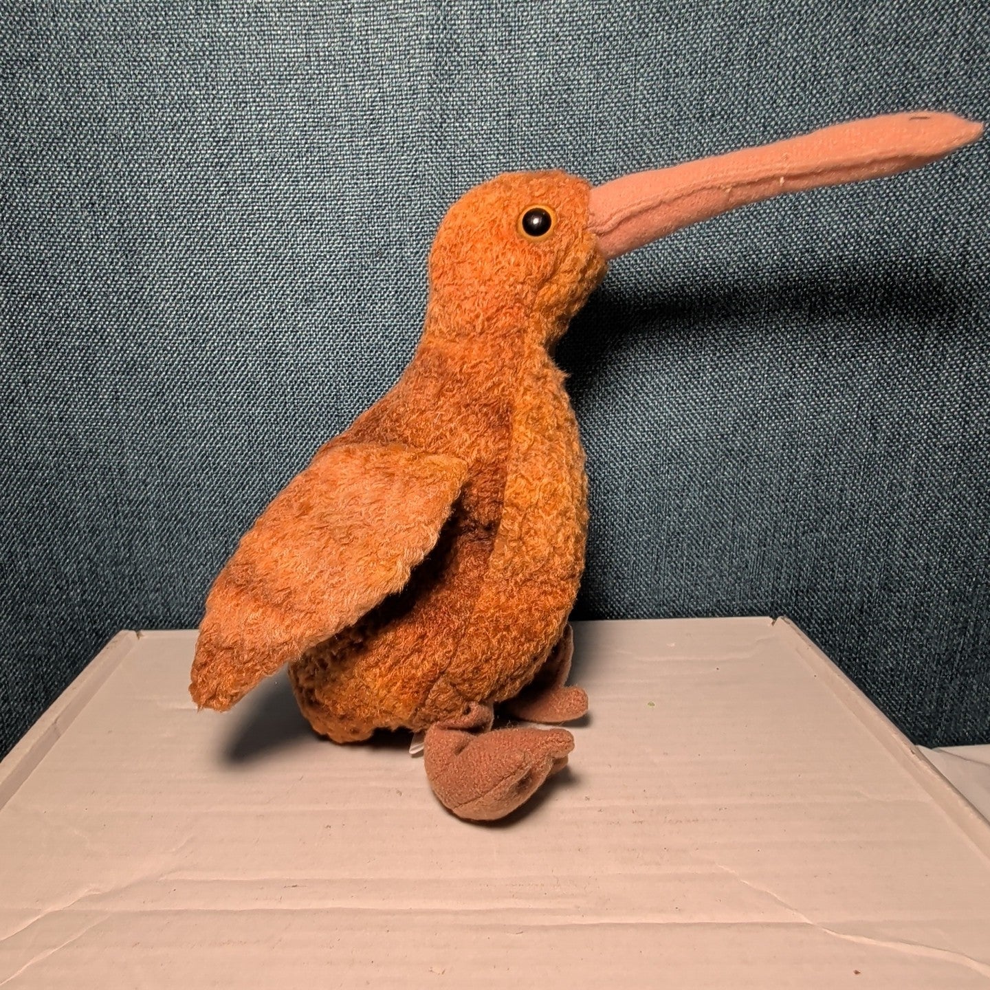Beak Ty Beanie Baby 1998 Retired Kiwi Bird with Tag Protector Vintage Retired
